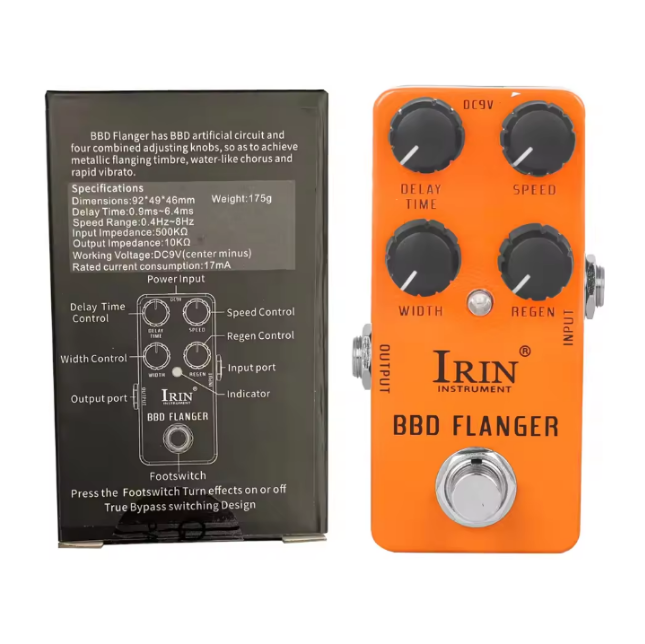 Irin BBD Flanger RS08 - Pedal