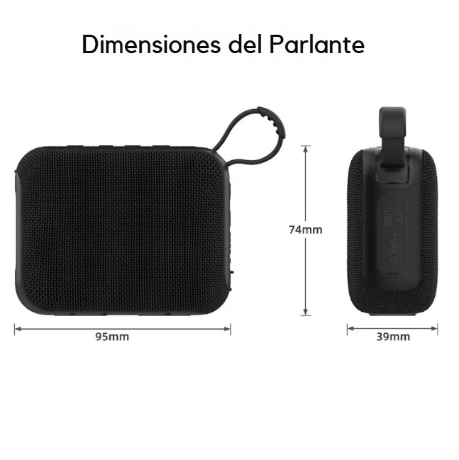 Parlante Música High Quality GO 3