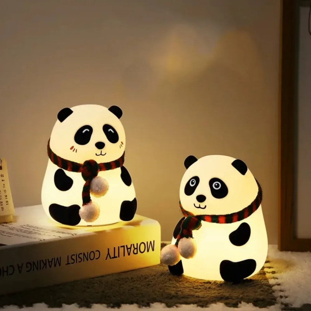 Lámpara Oso Panda (Led, Silicona)