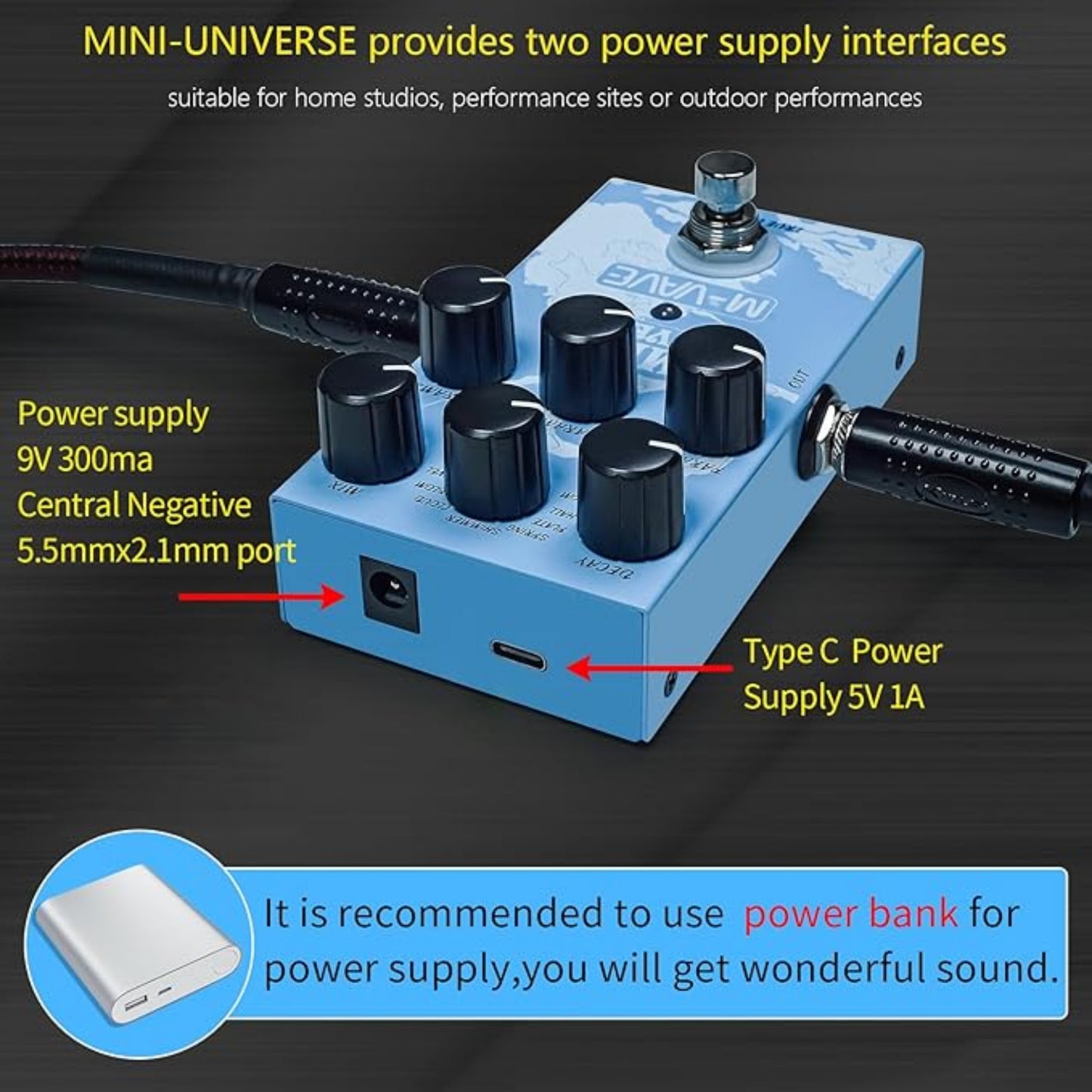 M-Vave Reverb Mini Universe - Pedal