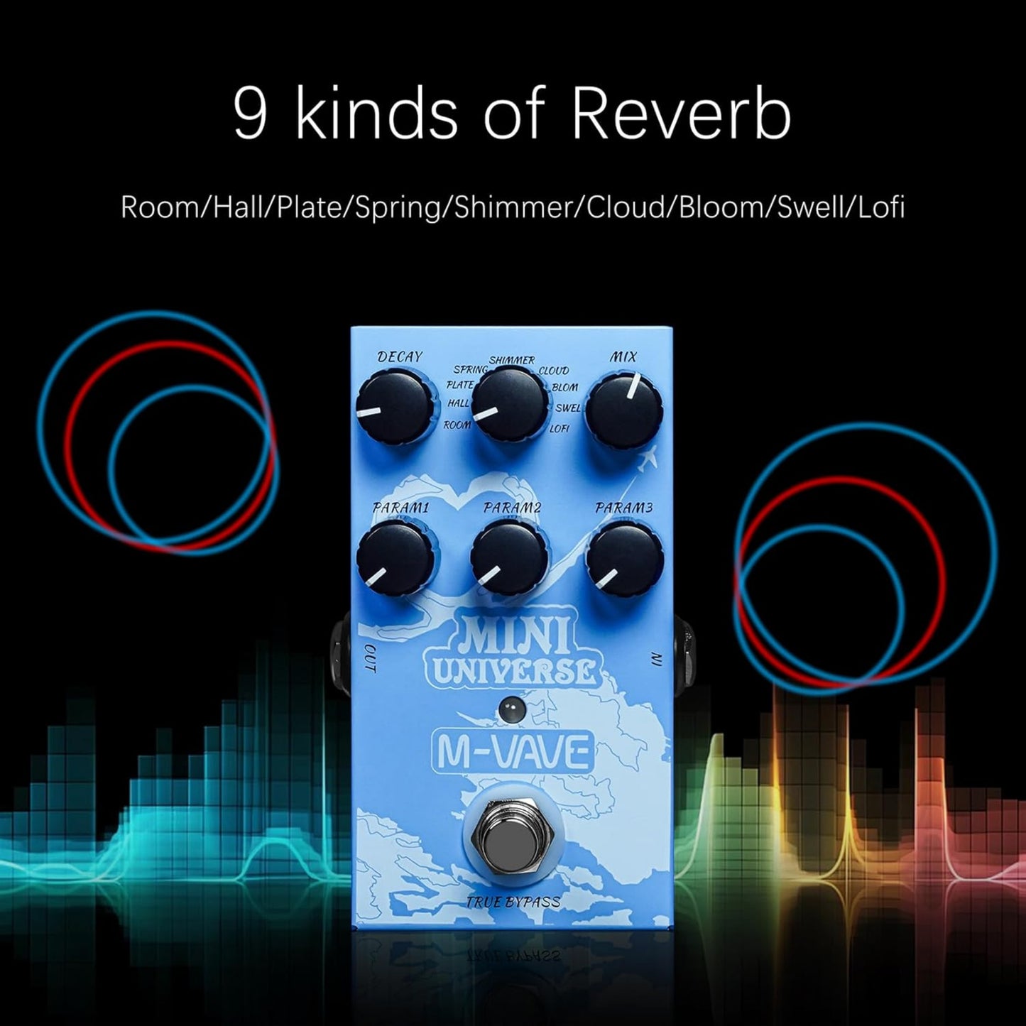 M-Vave Reverb Mini Universe - Pedal
