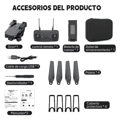 Dron con Cámara 4k Wifi