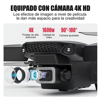 Dron con Cámara 4k Wifi
