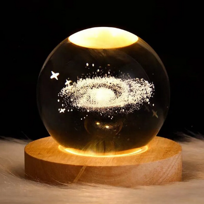 Lámpara Led luz cálida diseño Galaxia