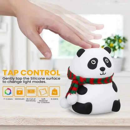 Lámpara Oso Panda (Led, Silicona)