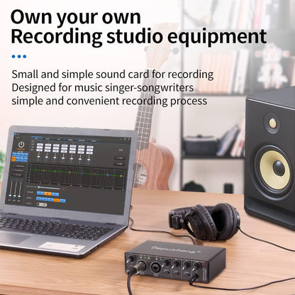 Interfaz de Audio Depusheng MD22
