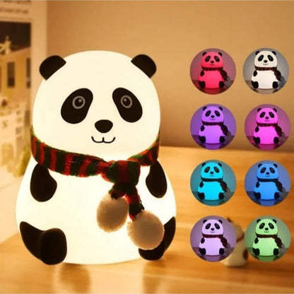 Lámpara Oso Panda (Led, Silicona)