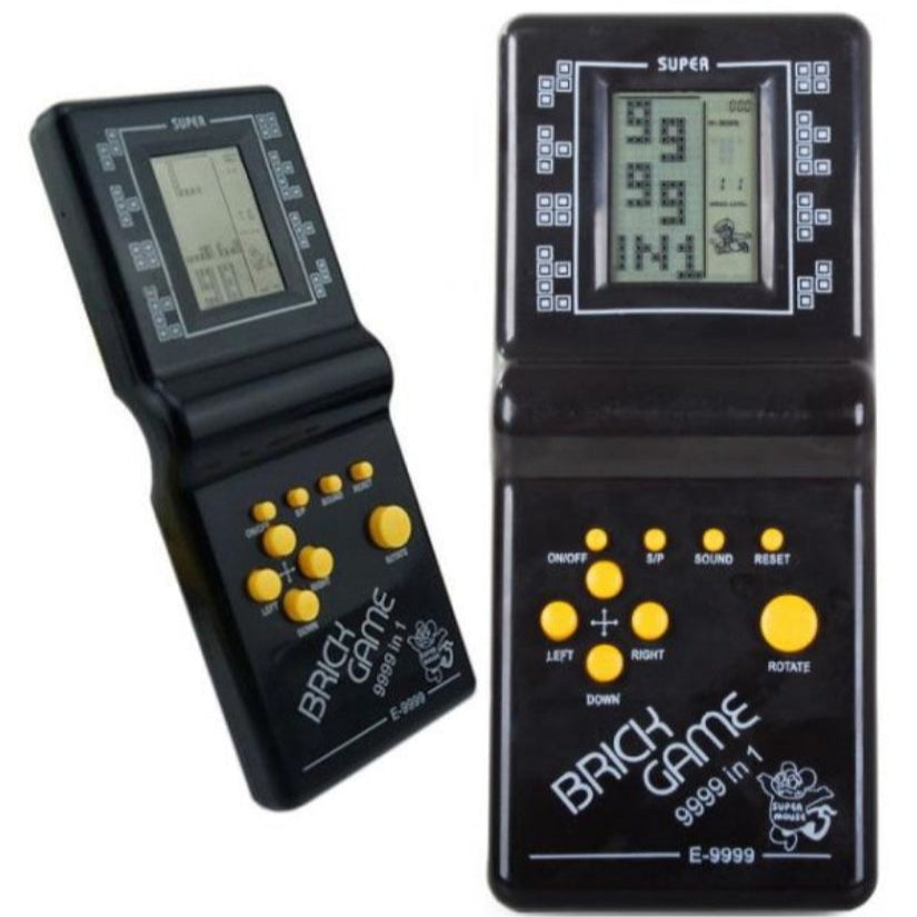 Consola Brick Game "9999 In 1" + Pilas AA