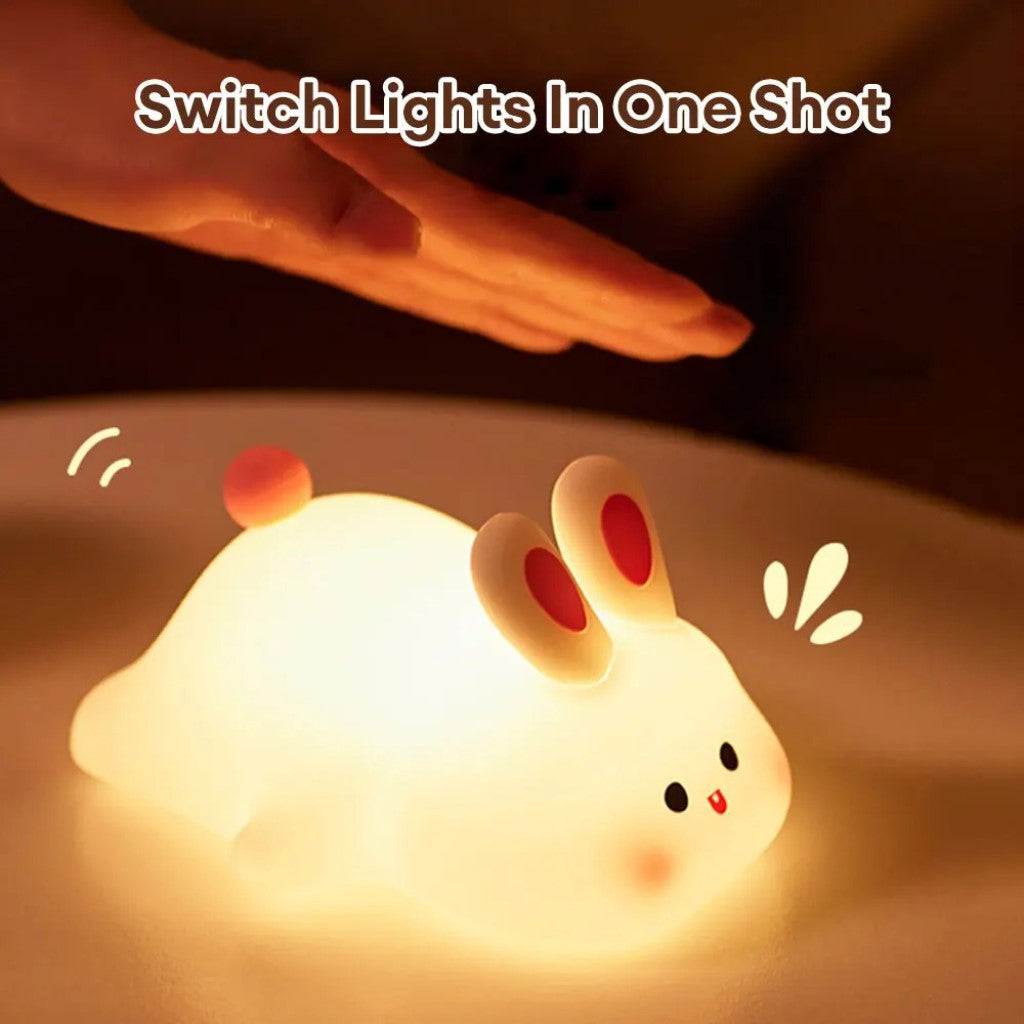 Lámpara Conejito (Led, Silicona)