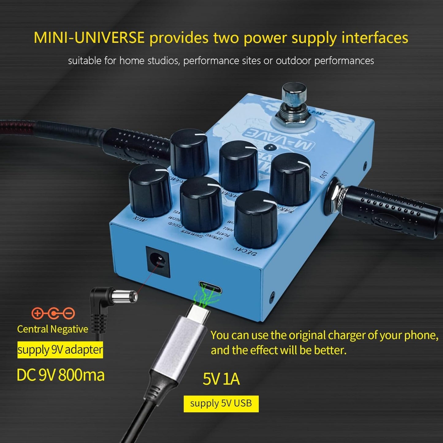 M-Vave Reverb Mini Universe - Pedal
